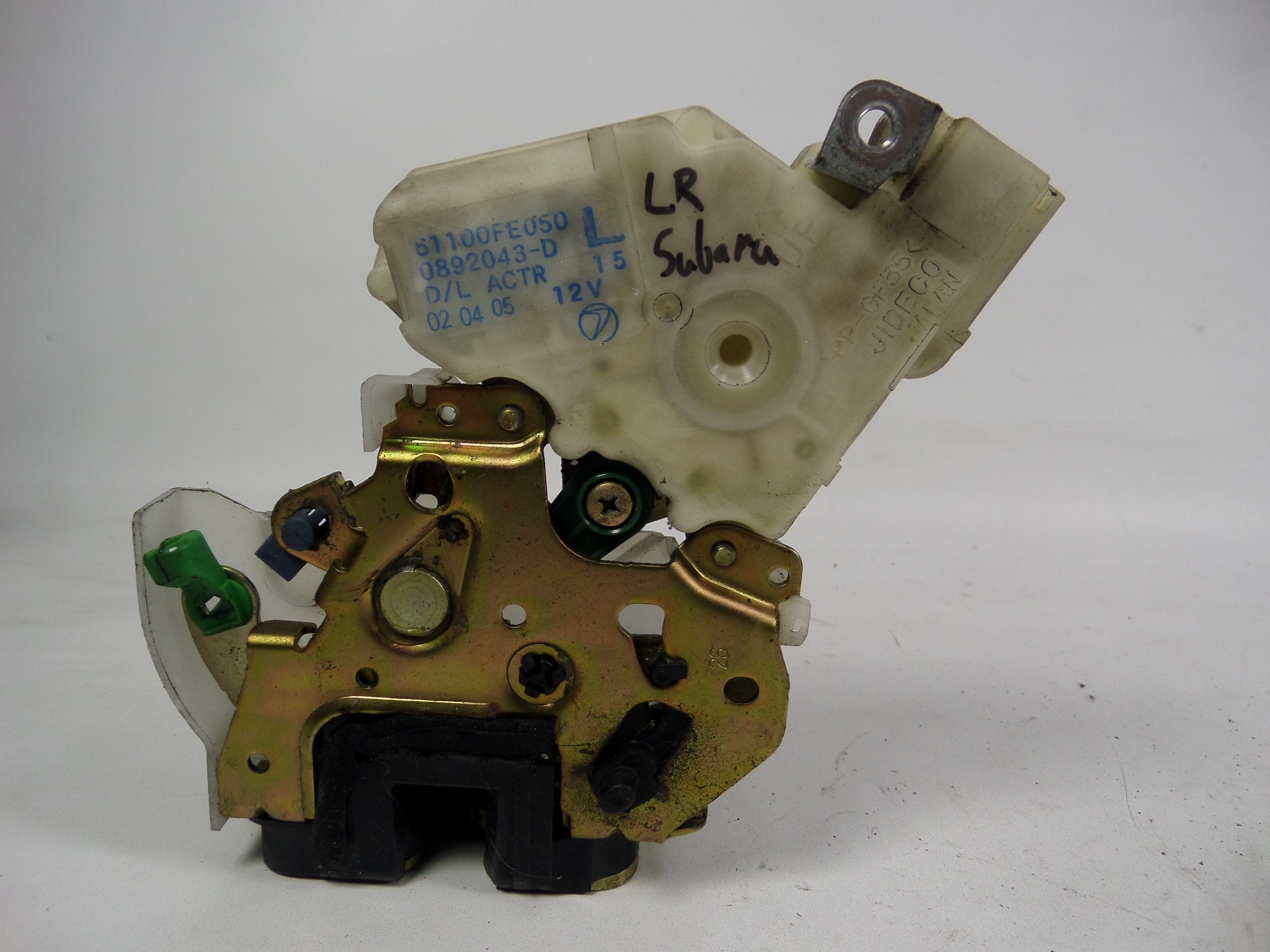 Subaru Impreza WRX Left Rear Door Latch Lock Actuator GD GG V7 ...