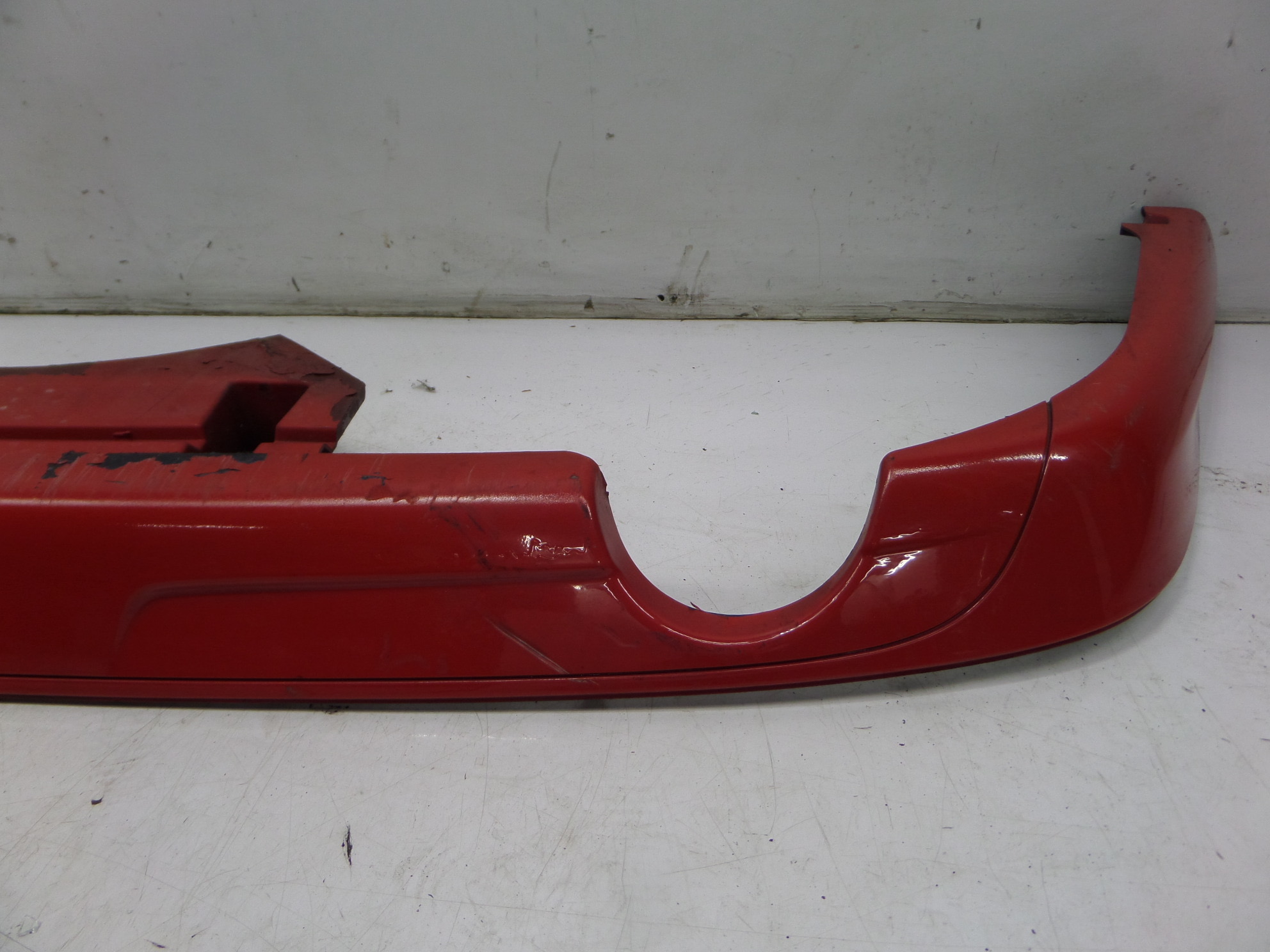 Saab 9-3 Rear Sedan Bumper Spoiler Lip Valance 03-07 OEM | eBay