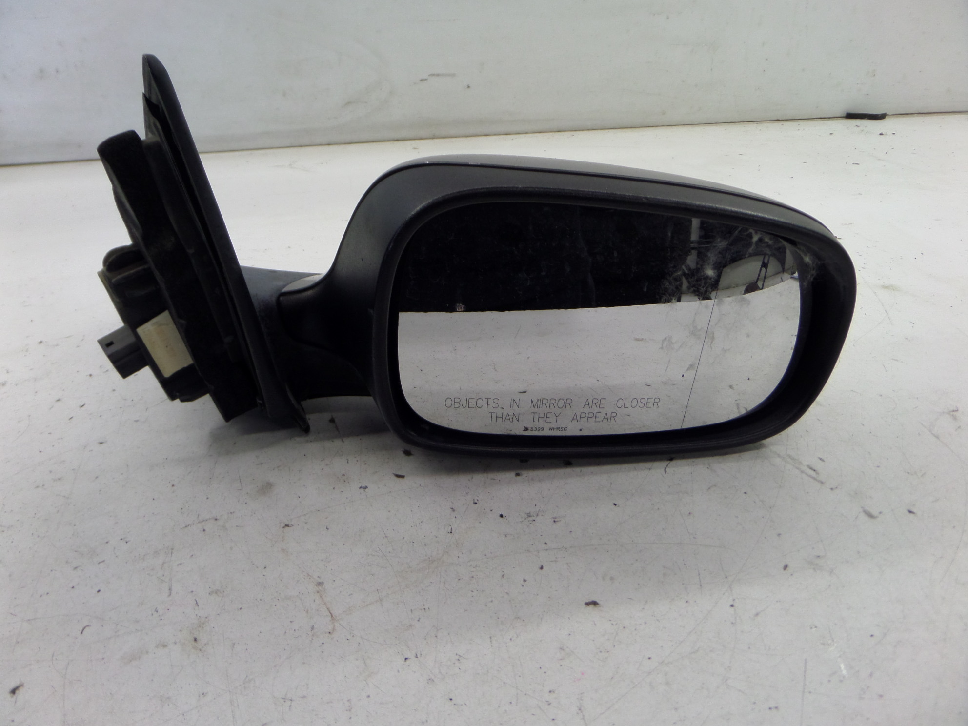 Saab 9-3 Right Side Door Mirror Grey 03-07 OEM Split Glass Blind Spot ...