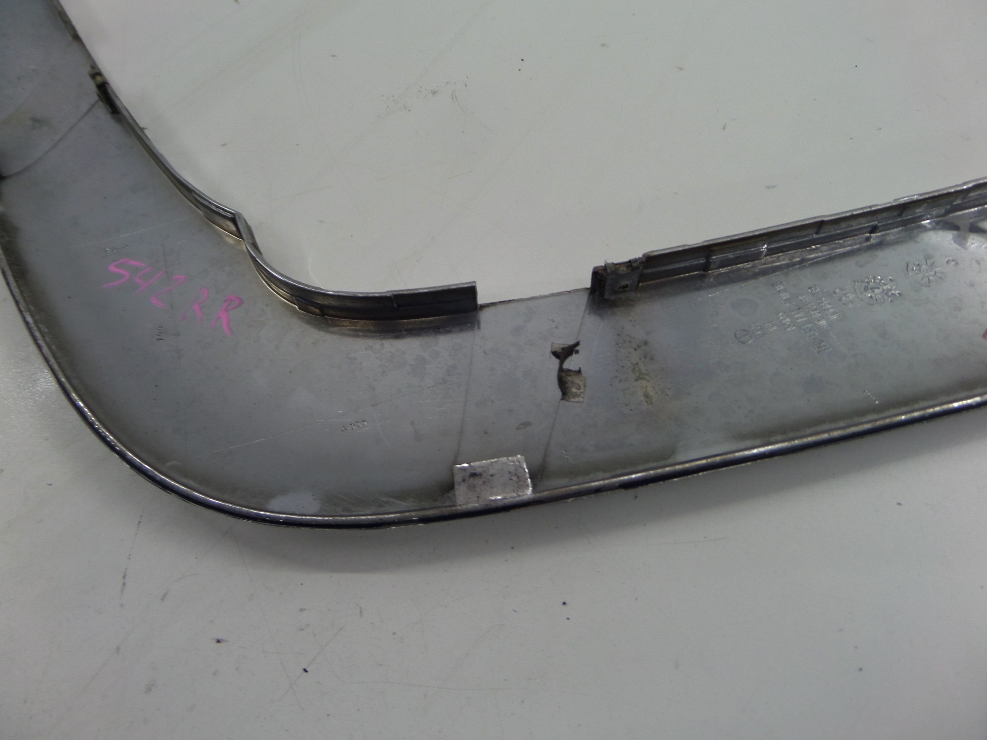 Jaguar XJ8 Right Rear Bumper Cap Cover Chrome Trim X308 98-03 OEM HNC ...