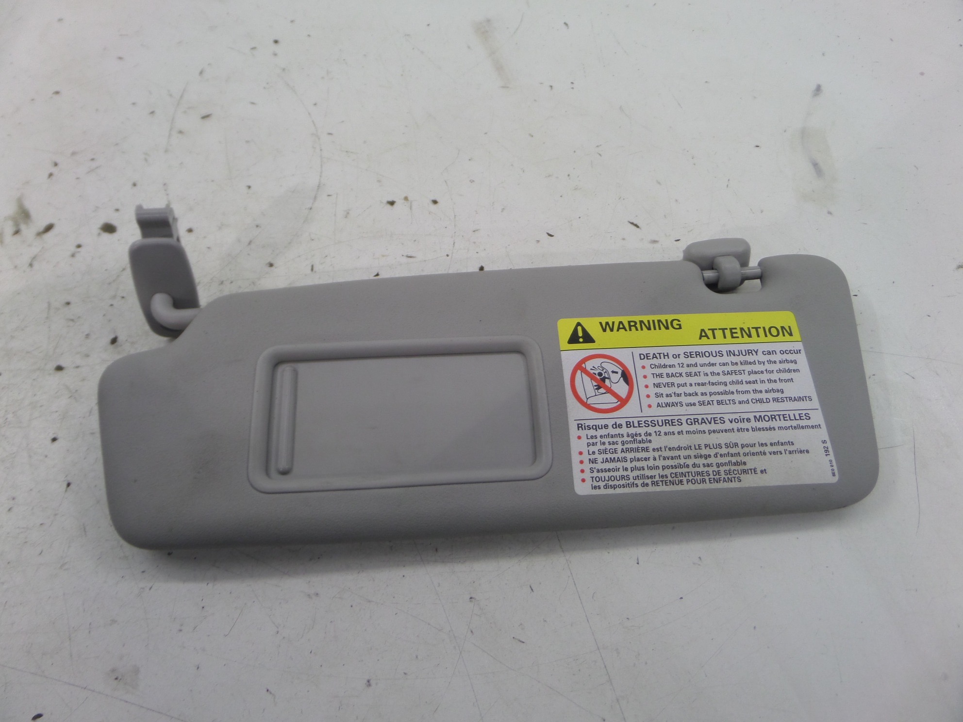 Audi A3 Left Sun Visor Grey 8p 06 13 Oem 8p0 857 551 Ebay