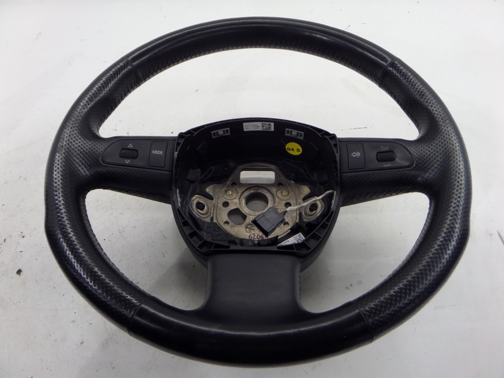 Audi A4 Perforated Leather Steering Wheel B7 05.5-08 OEM | eBay